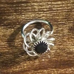Vintage Sarah Coventry Ring Silver Tone